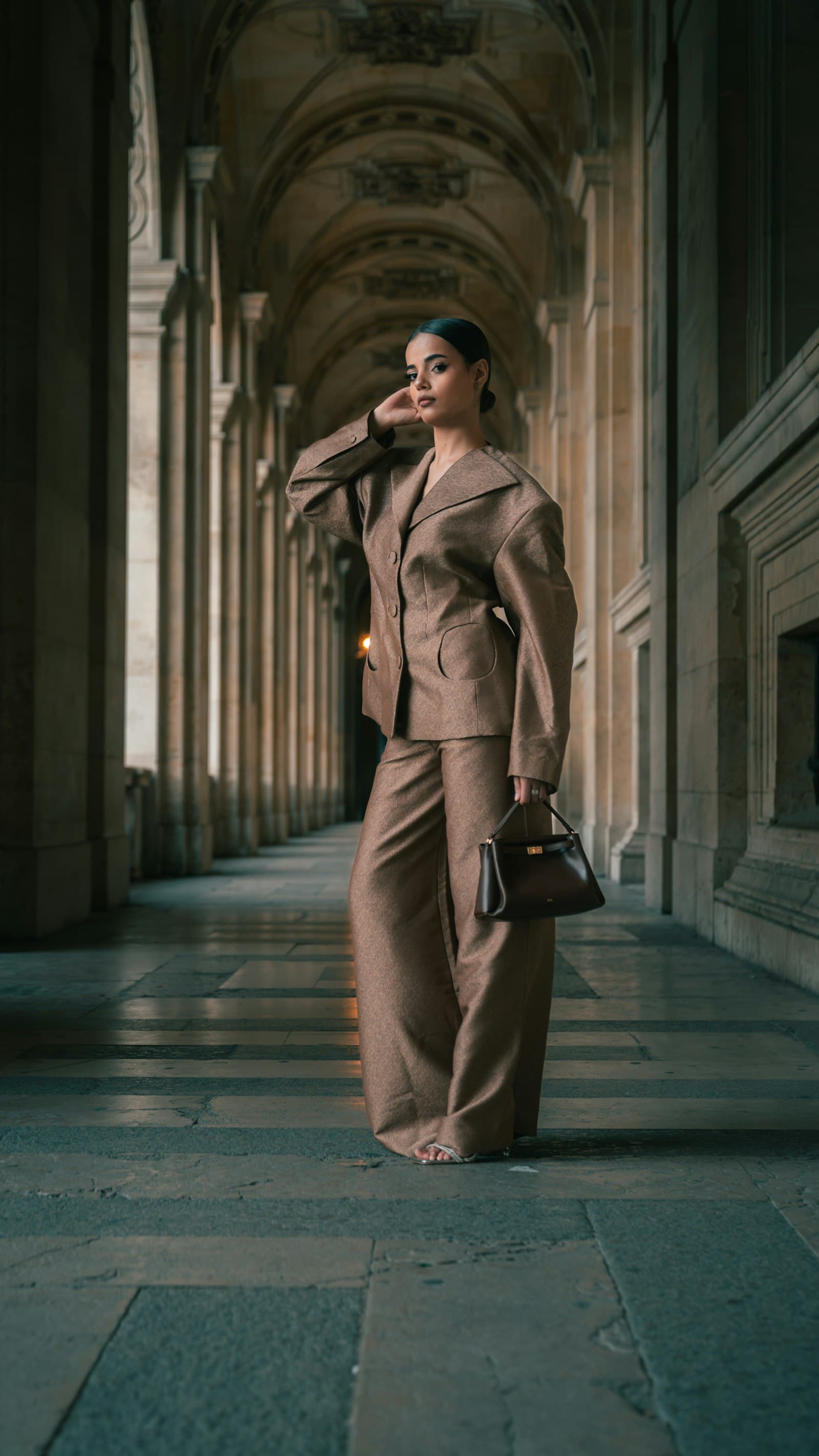 Look 07: The Espresso Suit