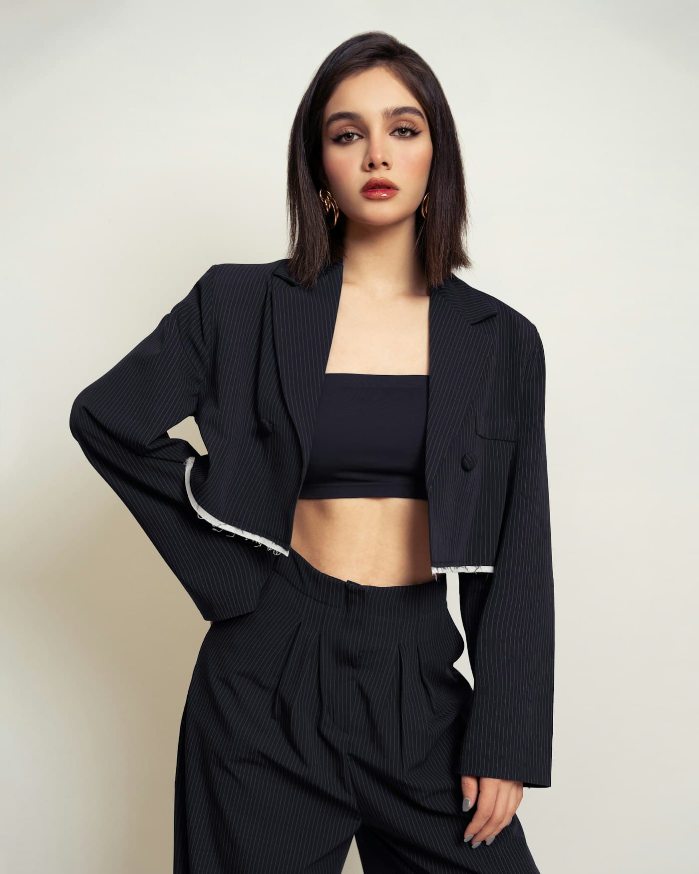 Cropped Blazer — view 1