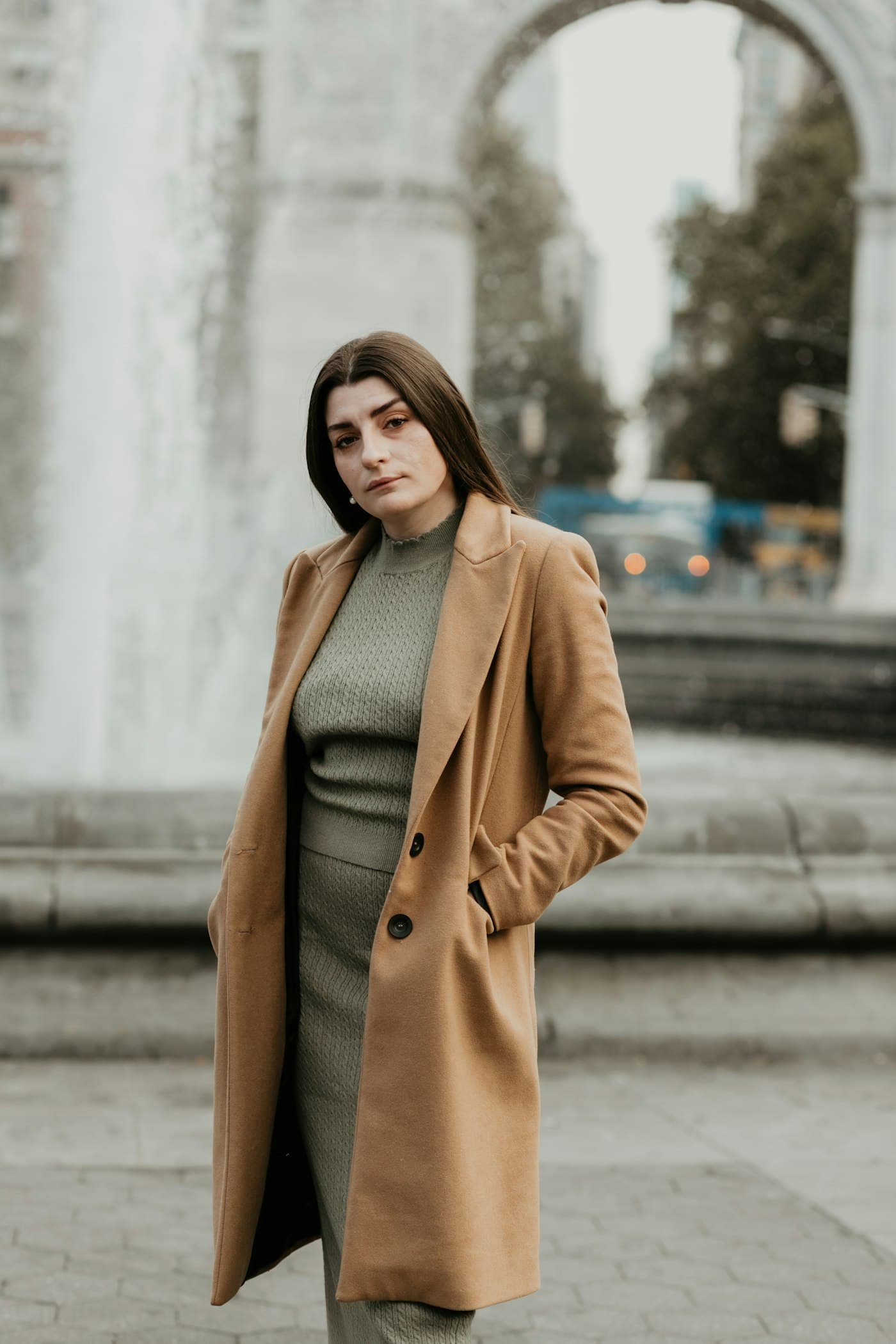 Longline Wool Coat — view 1